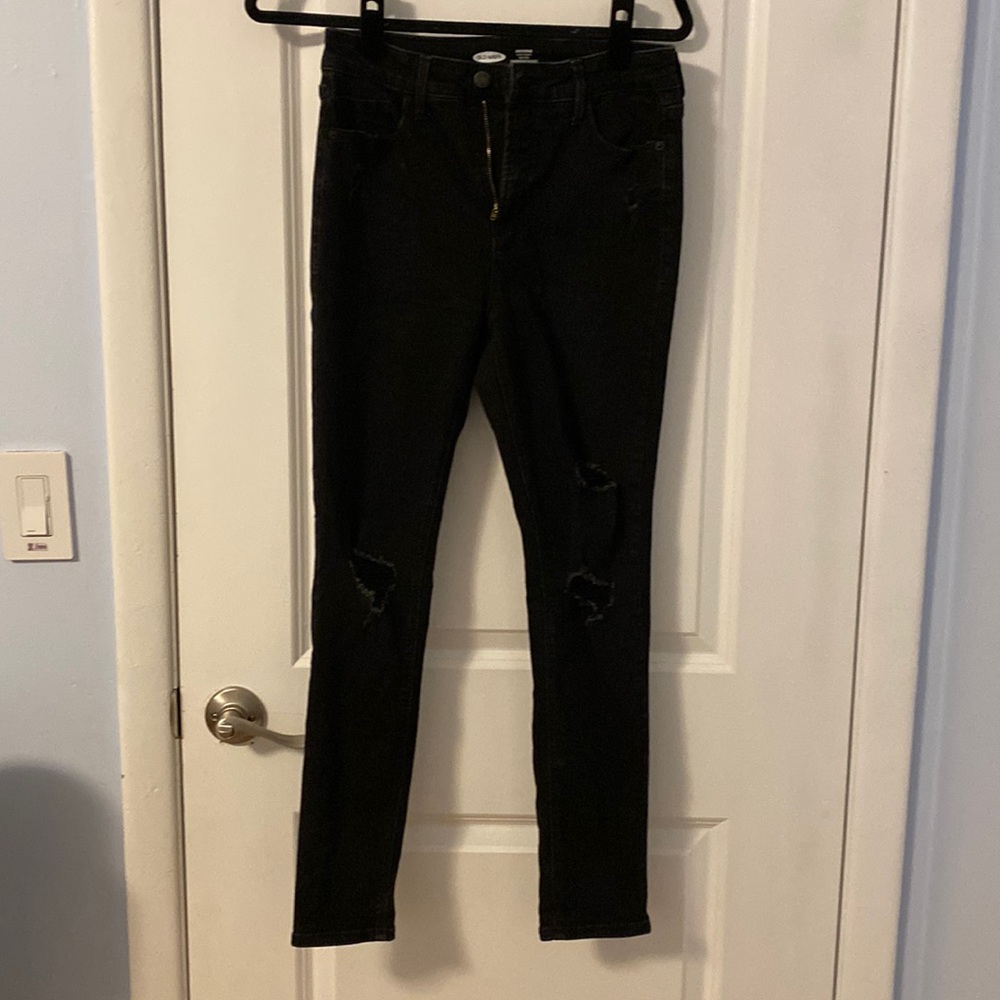 Rockstar Black Ripped Jeans